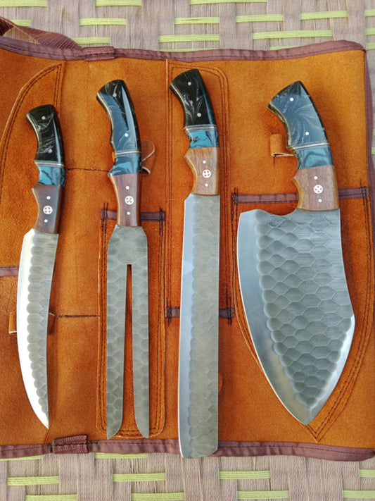 Four Piece Barbeque Set